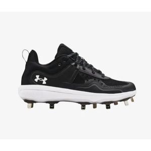 Under Armour Womens Glyde MT Fastpitch Softball Cleats Metal -  3024328 Size 6.5